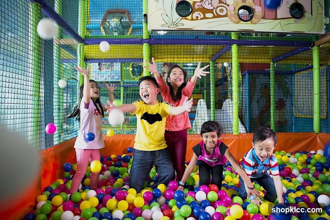 Kids Playing in Ball Pit