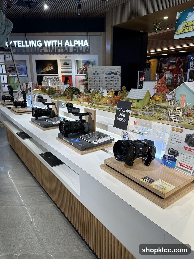 Camera Display Booth