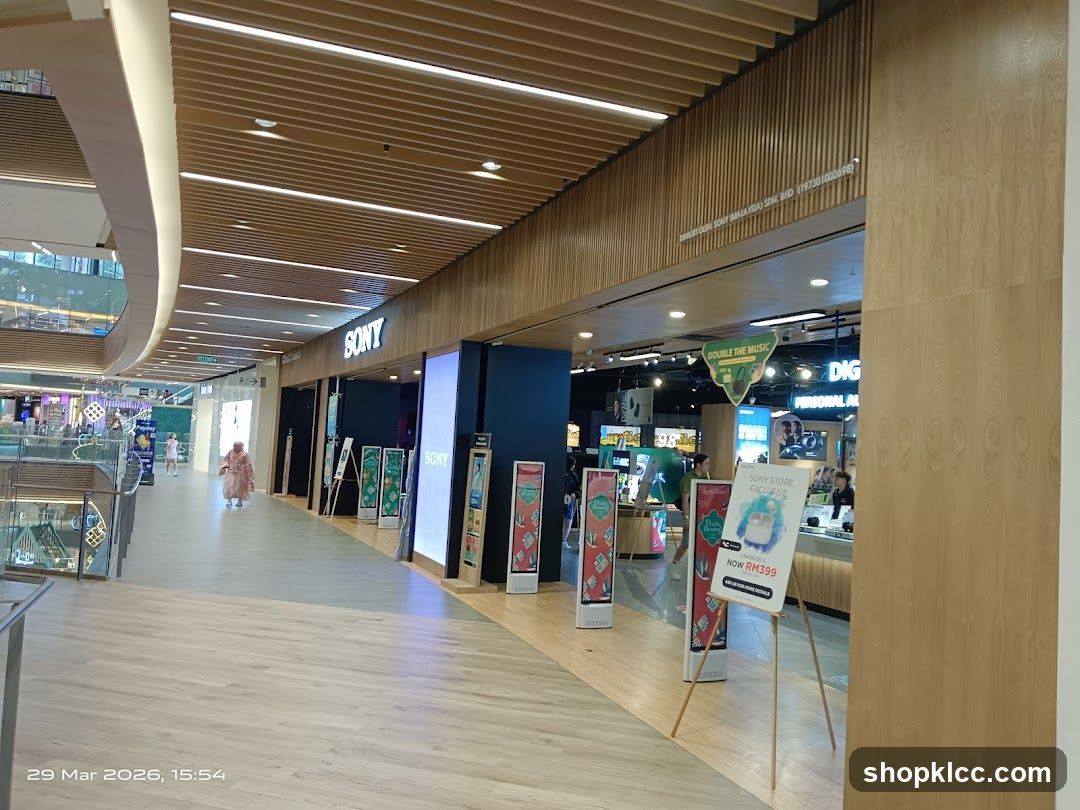 Shopping Mall Interior Corridor