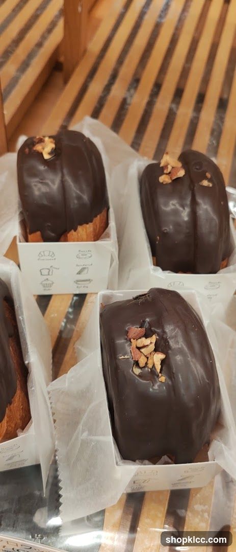 Chocolate Pastries Display