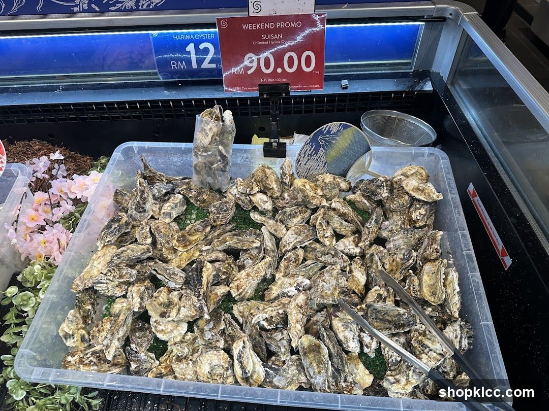 Oysters on Display