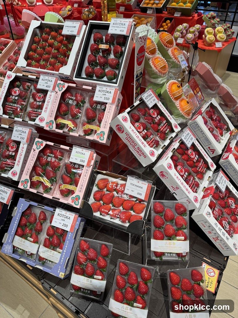 Assortment of Strawberries