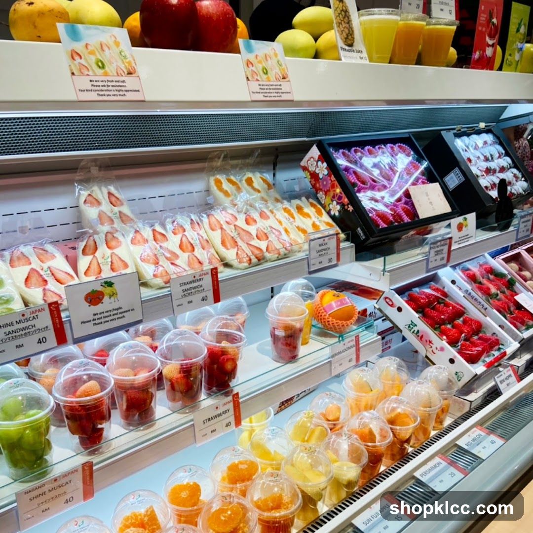 Fruit and Sandwich Display