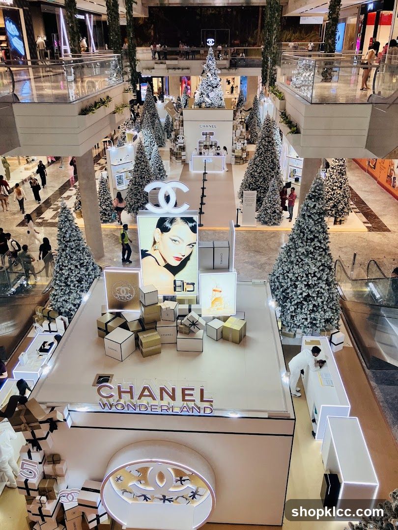 Chanel Wonderland Christmas Display