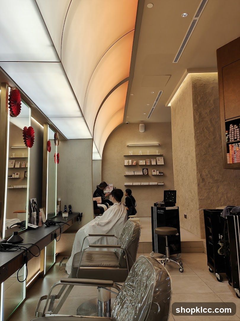 Nail Salon Interior