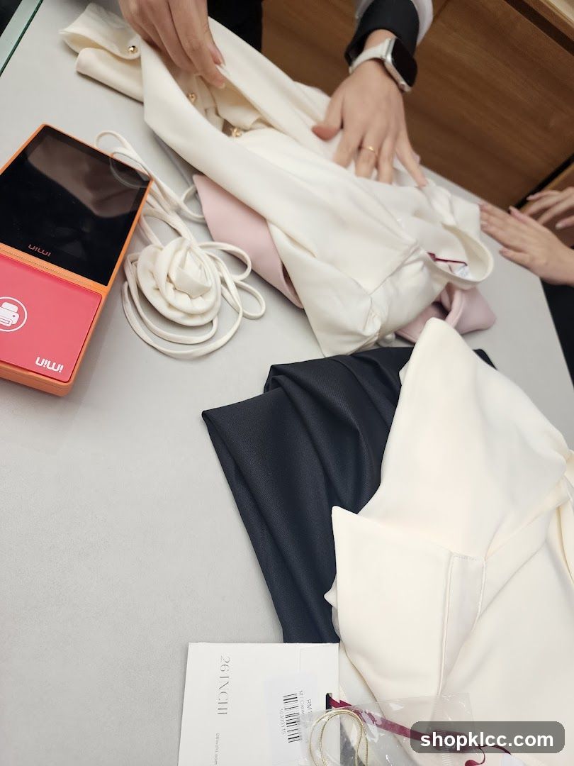 Clothing transaction