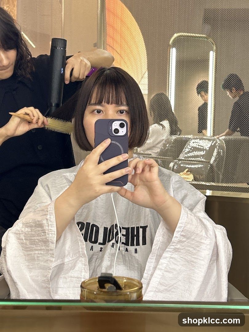 Hair Salon Selfie