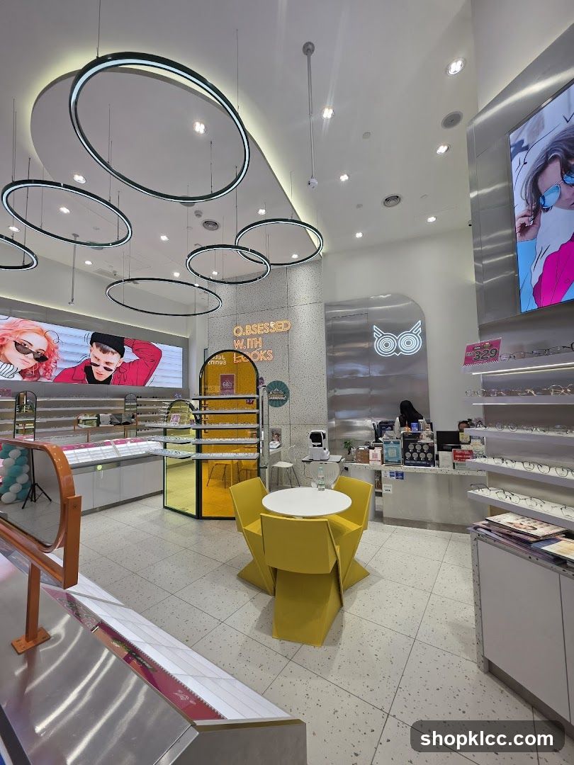 Modern Eyewear Store Interior