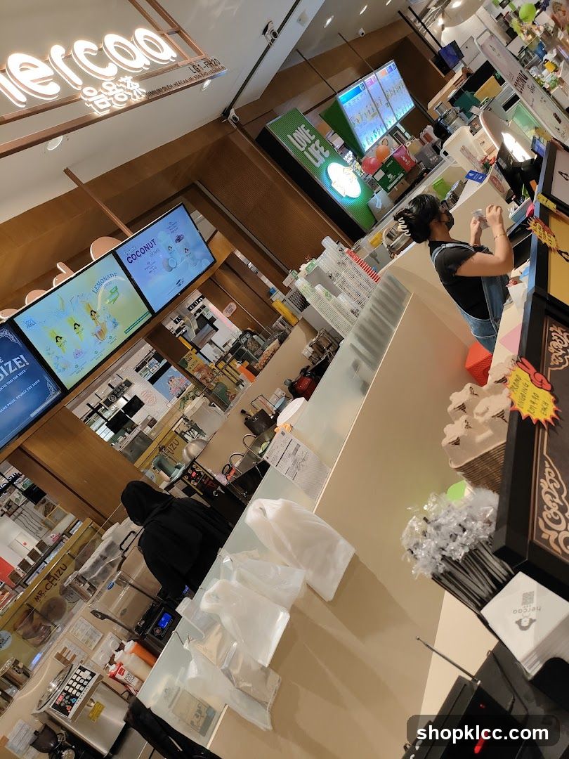Beverage Shop Interior