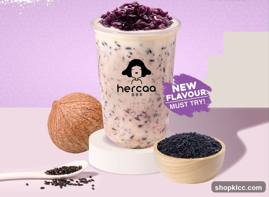 hercaa new flavour advertisement
