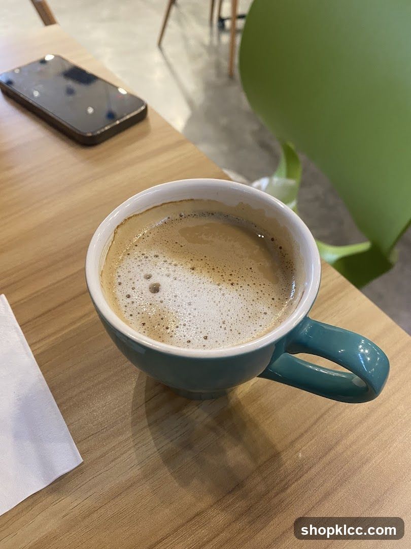 Coffee in Teal Mug