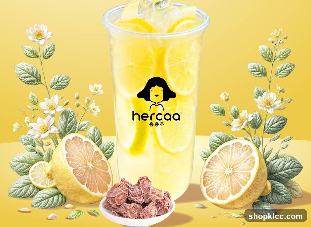 hercaa lemon tea advertisement