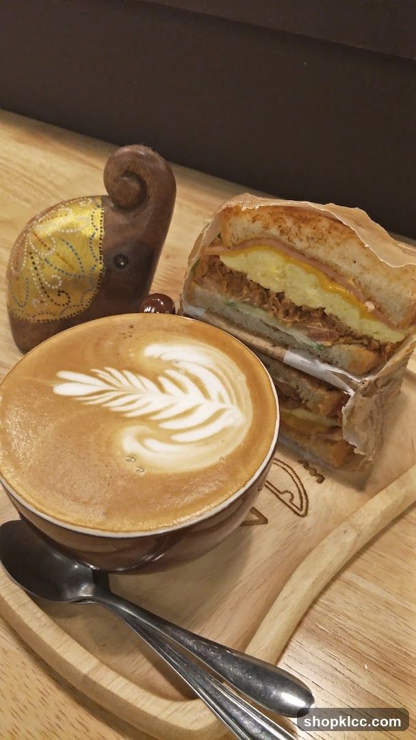 Coffee and Sandwich