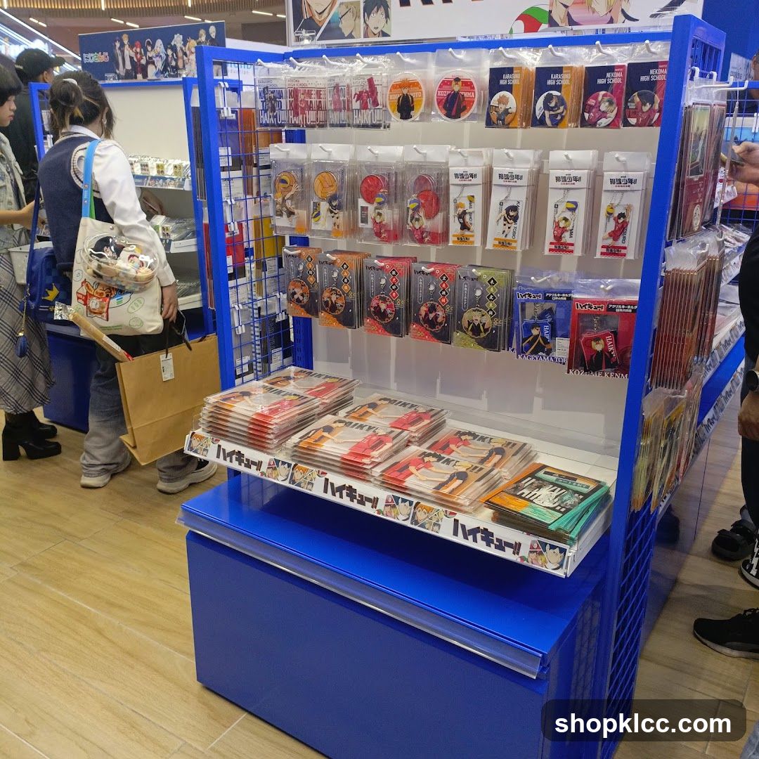 Anime Merchandise Display