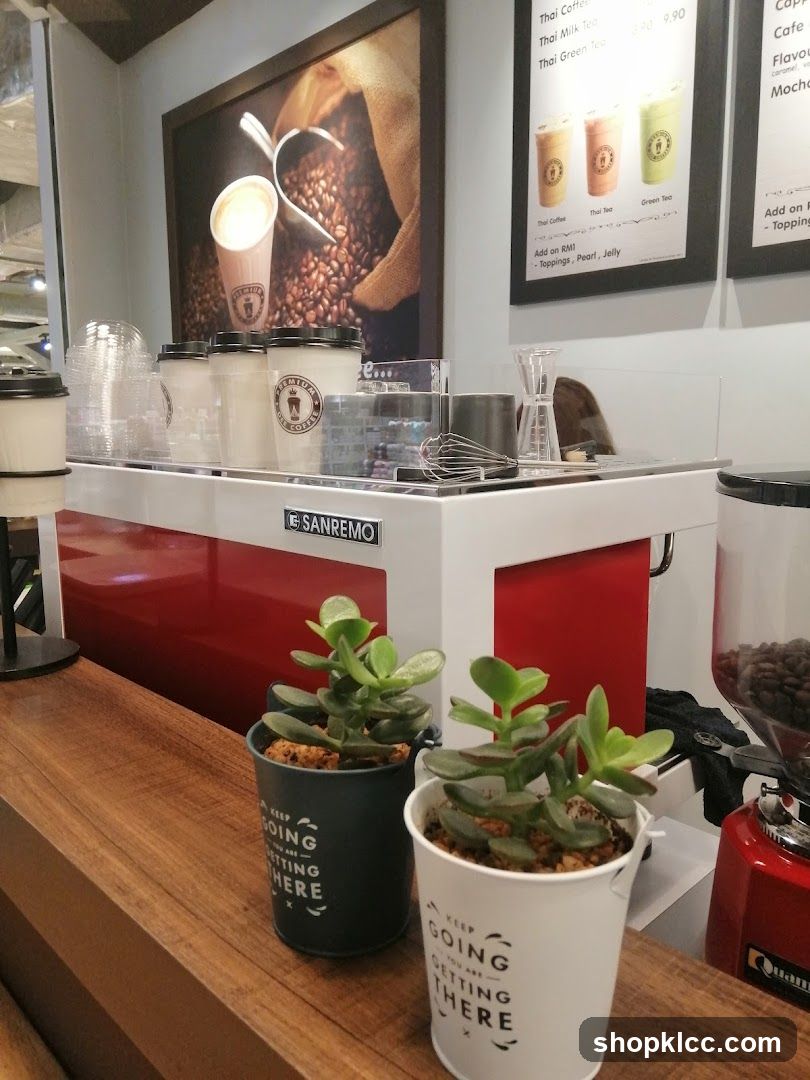 Coffee Shop Interior Counter