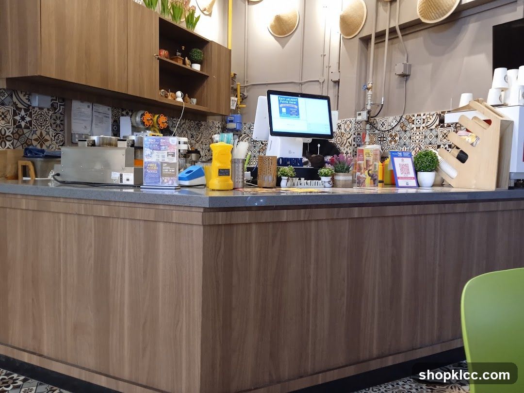 Coffee Shop Counter Interior