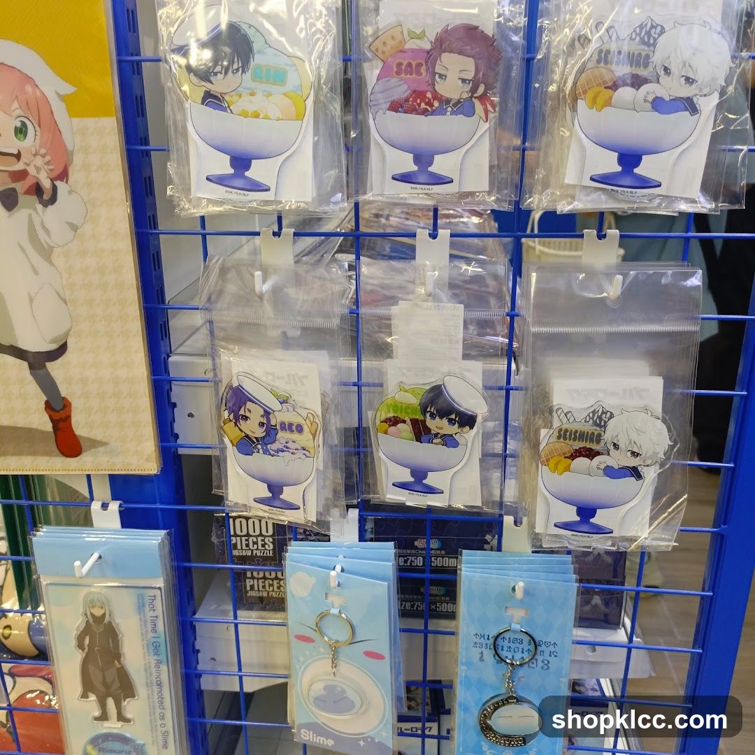 Anime Merchandise Display