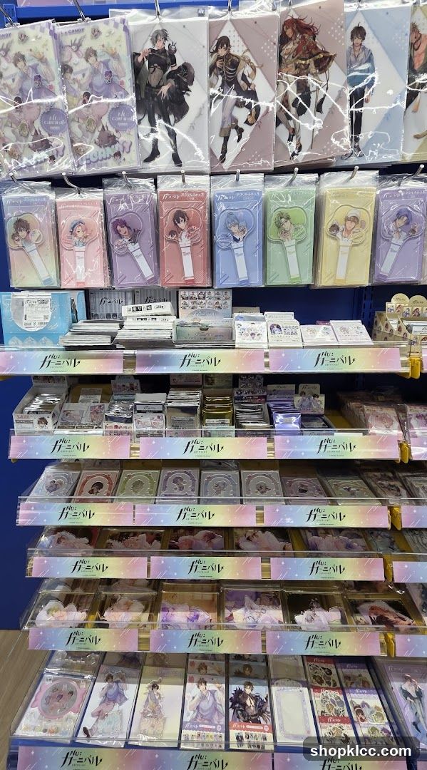 Anime Merchandise Display