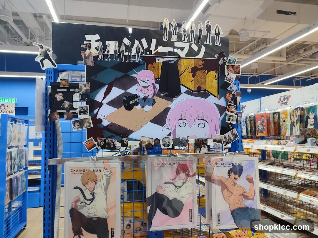 Anime Merchandise Display