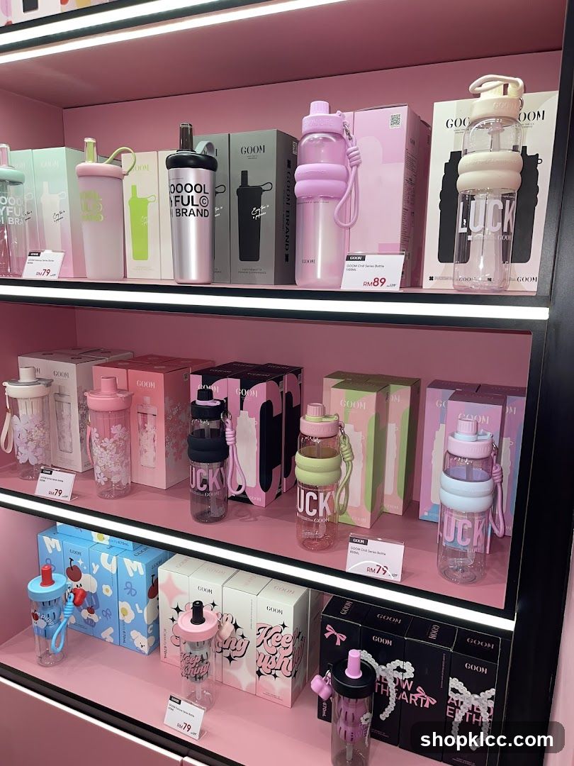 Bottled Water Display