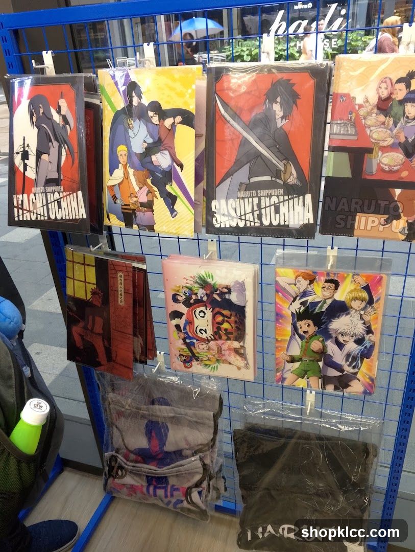 Anime Merchandise Display