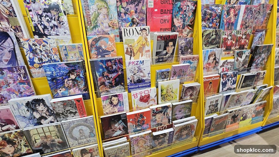 Art Books and Magazines Display