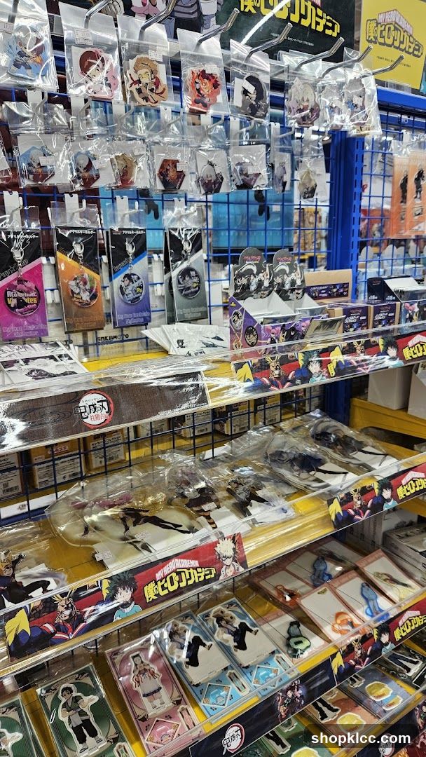 Anime Merchandise Display