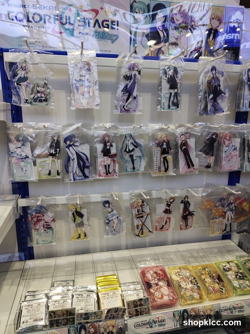 Project SEKAI Merchandise Display