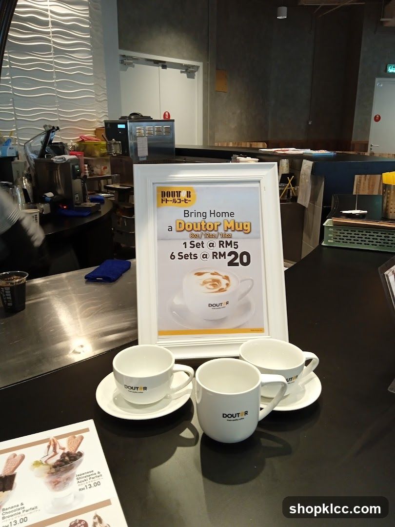 Doutor Mug Promotion