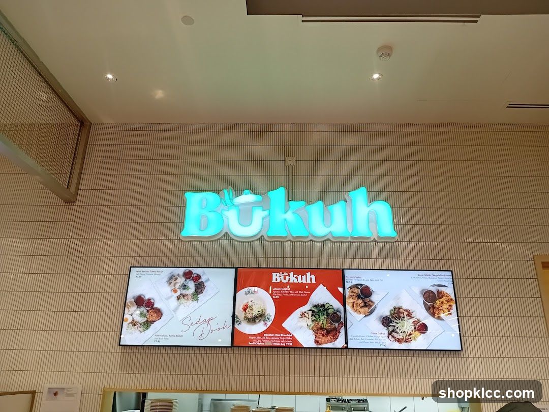 Bokuh Menu Display