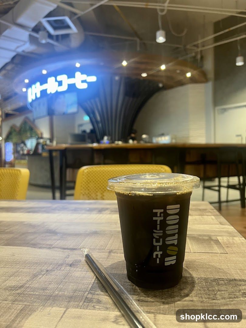 Iced Coffee at Doutor Coffee