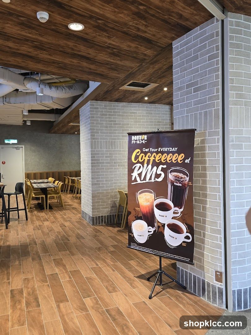 Doutor Coffee Promotion Banner