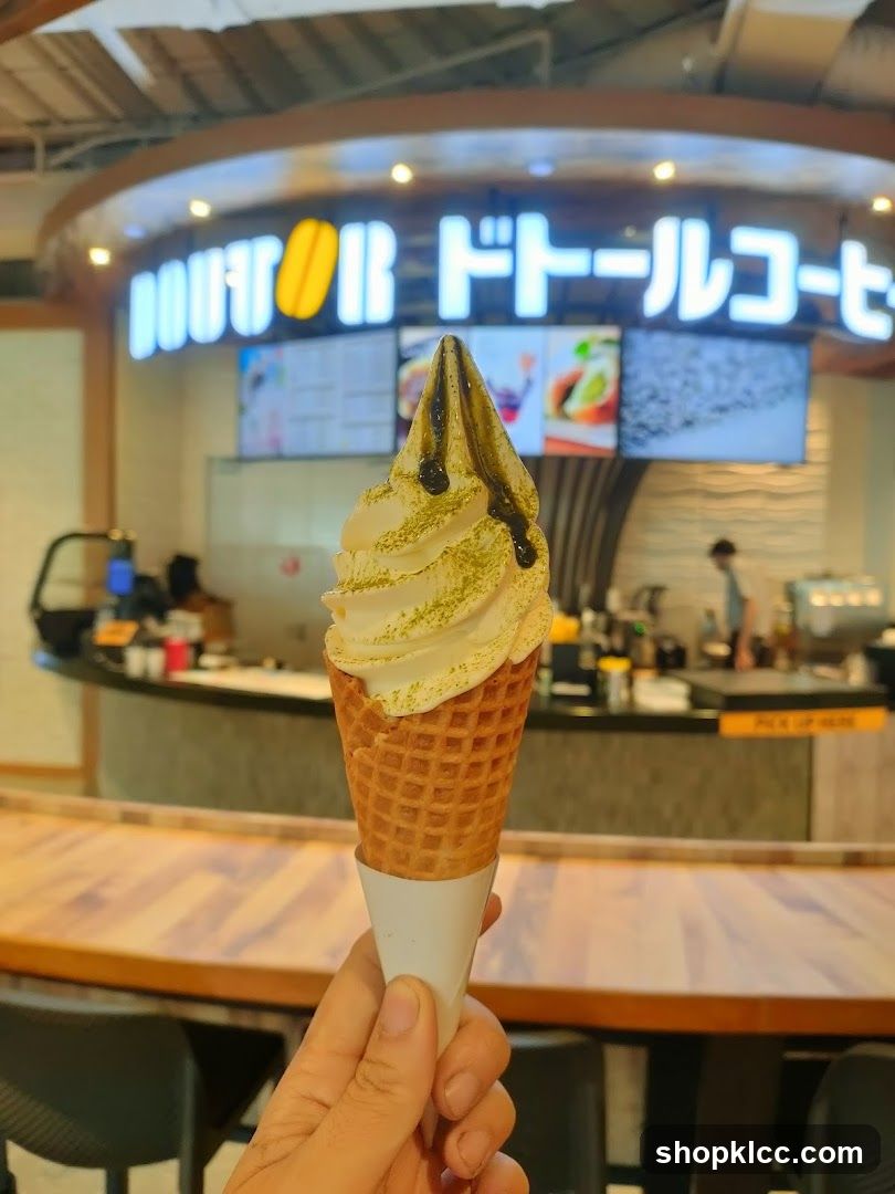Soft Serve Ice Cream Cone
