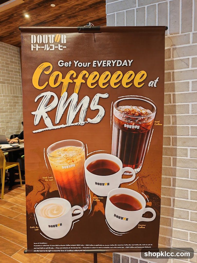 Doutor Coffee Promotion
