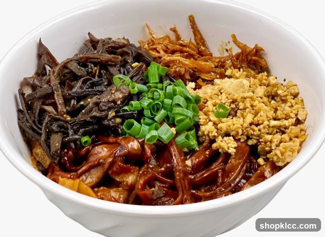 Noodle Dish with Toppings