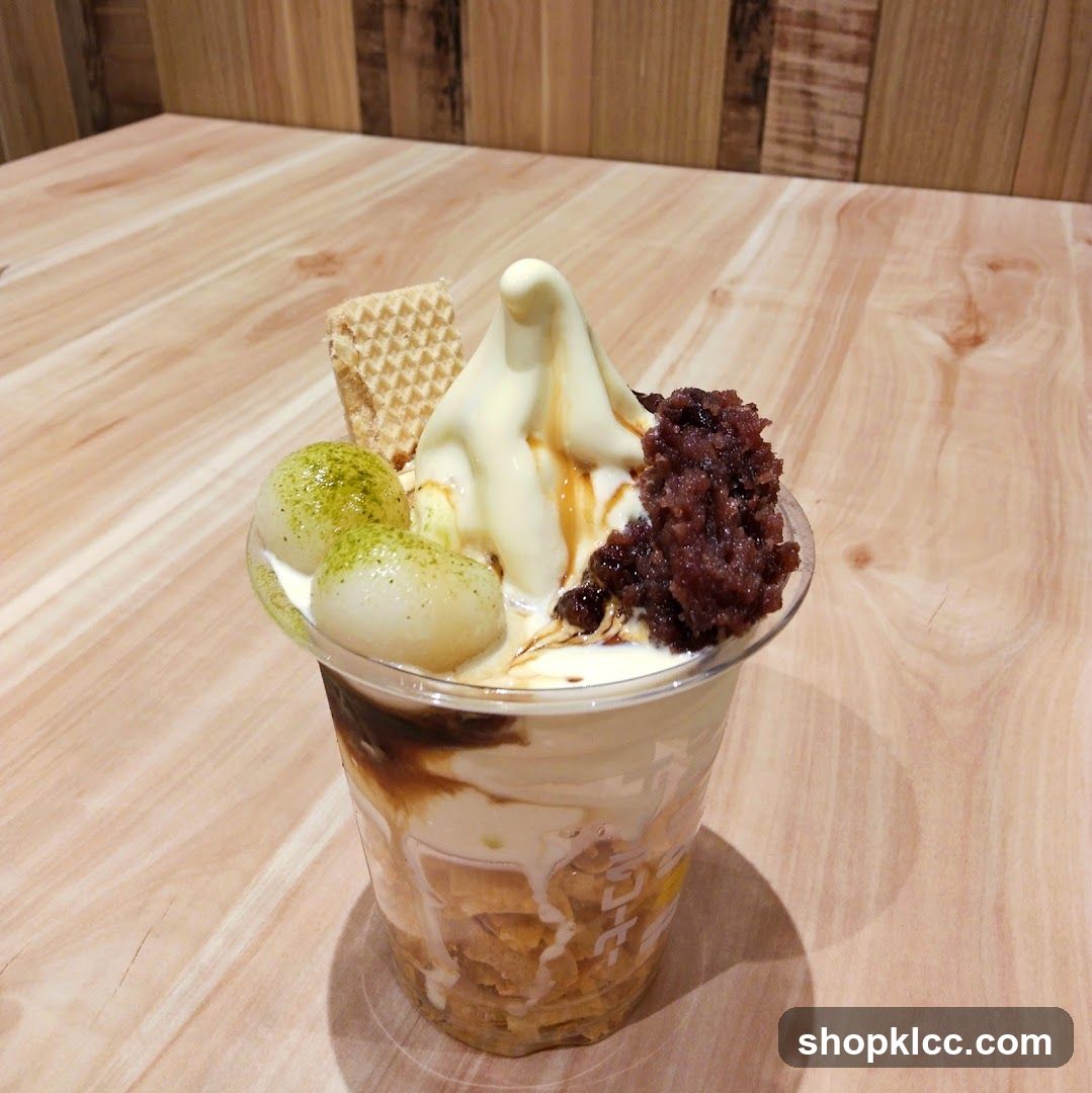 Soft Serve Ice Cream Parfait