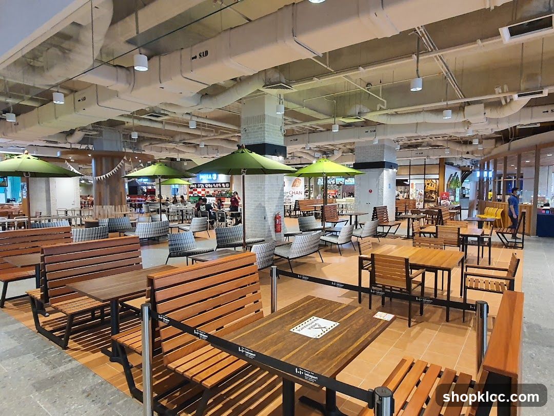 Food Court Seating Area