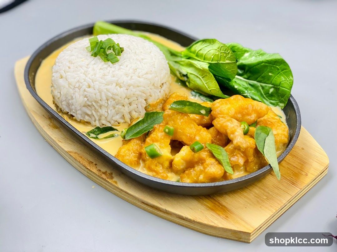 Sizzling Butter Prawns with Rice