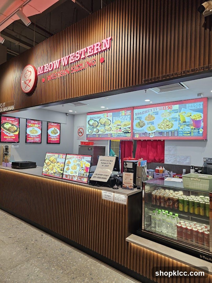 Meow Western Sizzling Counter
