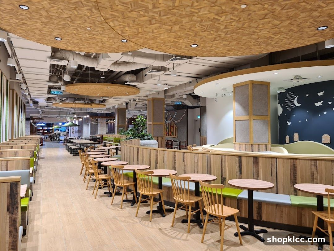 Food Court Seating Area