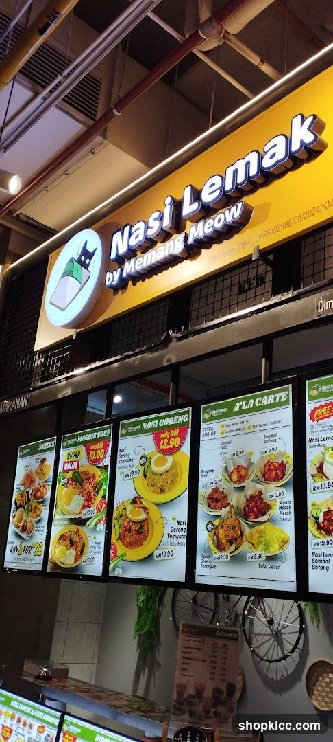 Nasi Lemak by Memang Meow Menu
