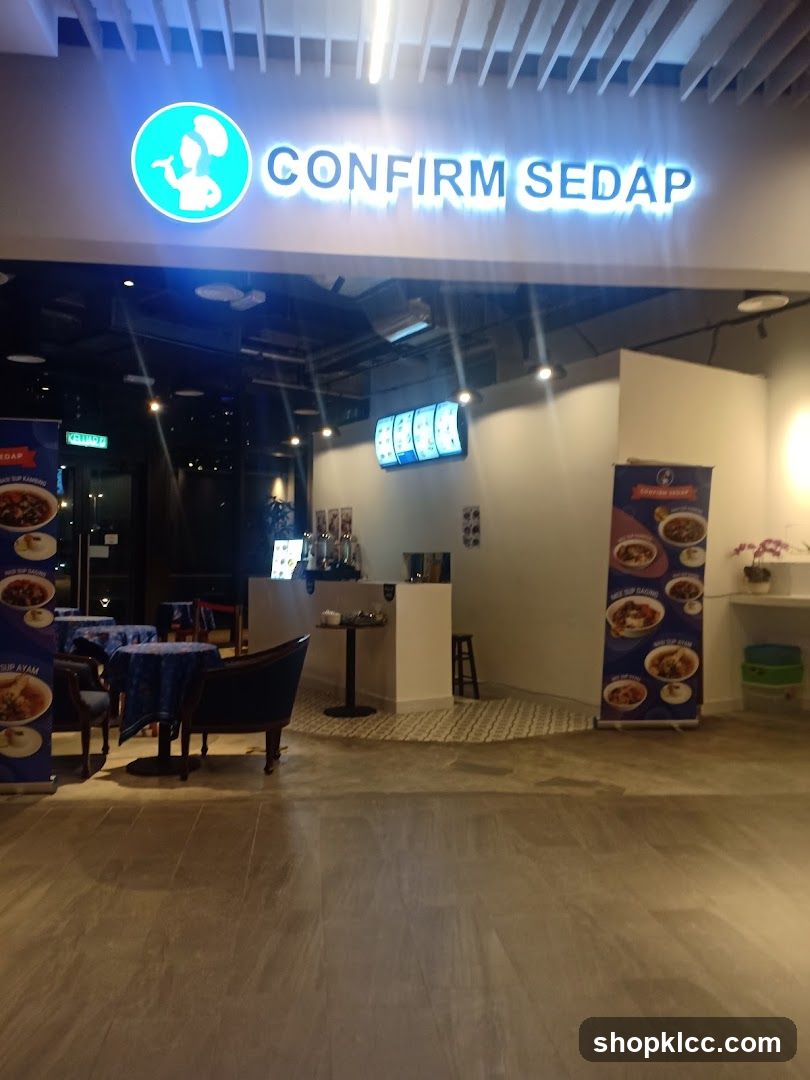Confirm Sedap