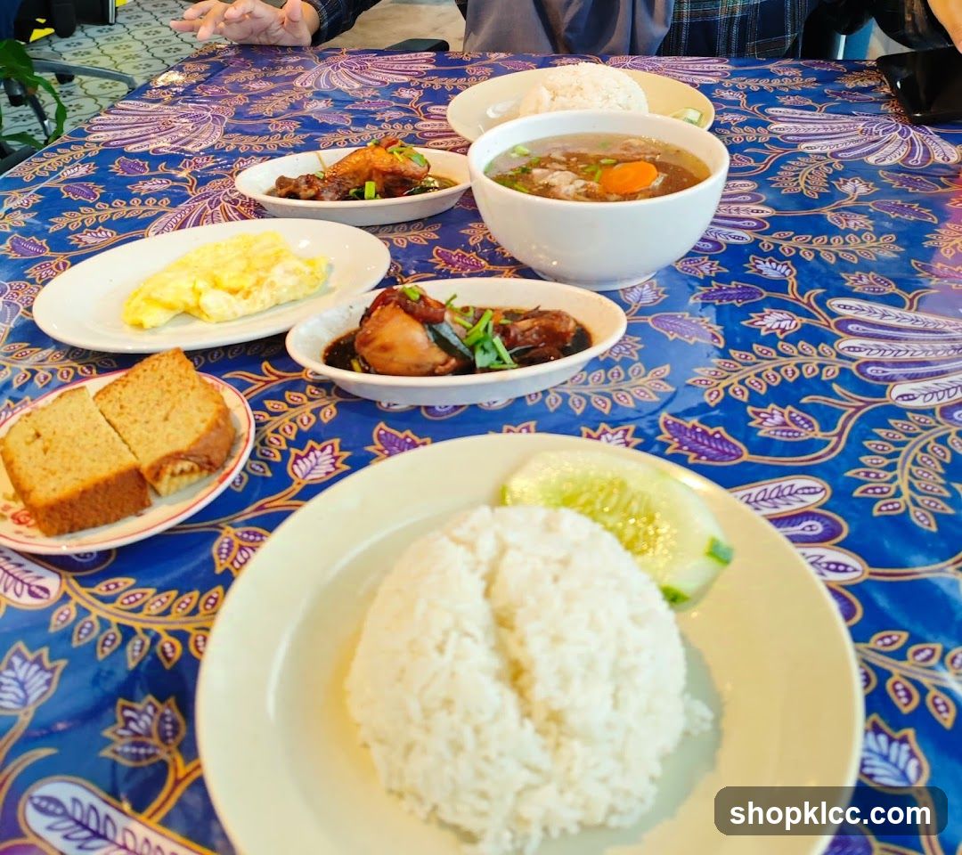 Table with food