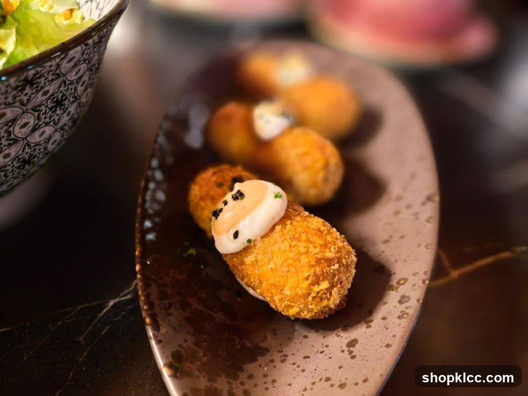 Croquettes with Sauce