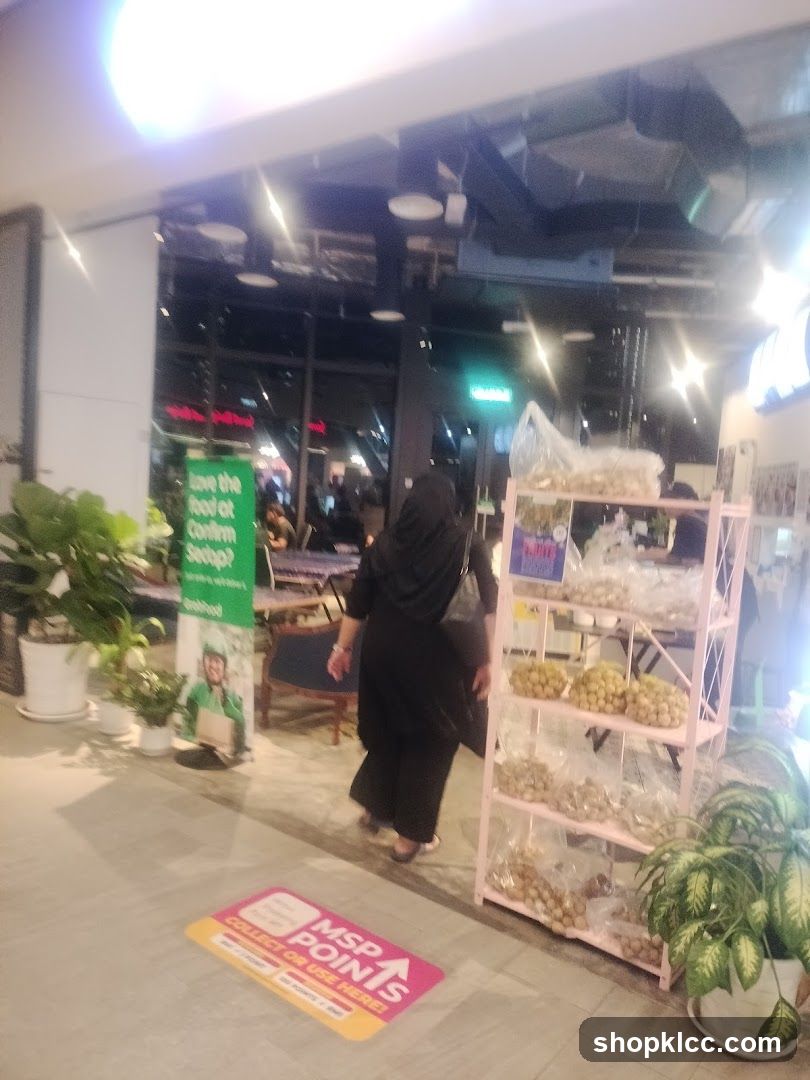 Snack Display and Store Entrance