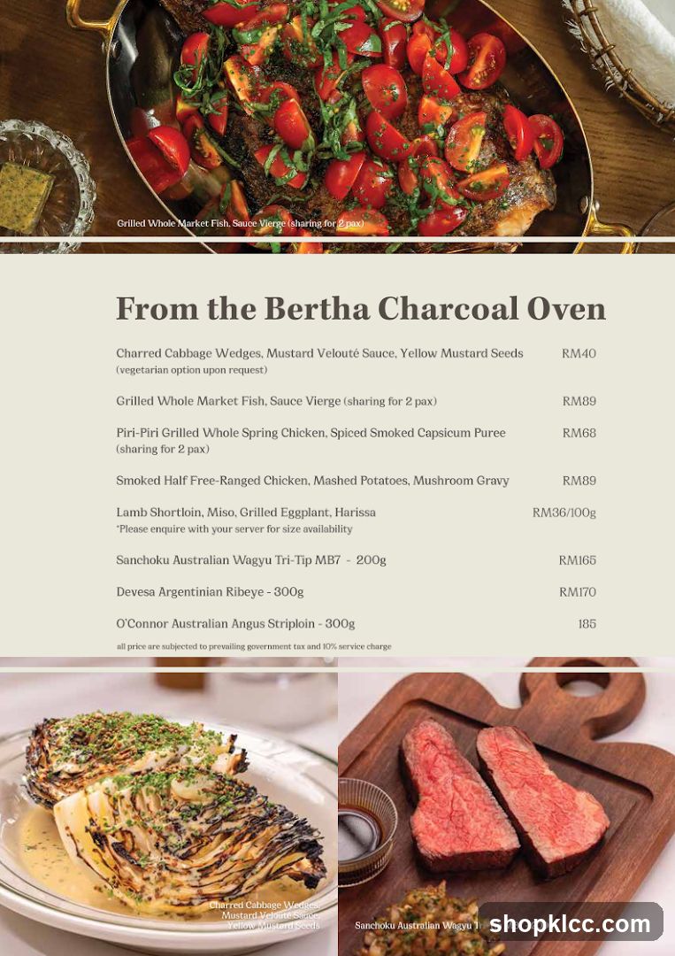 From the Bertha Charcoal Oven