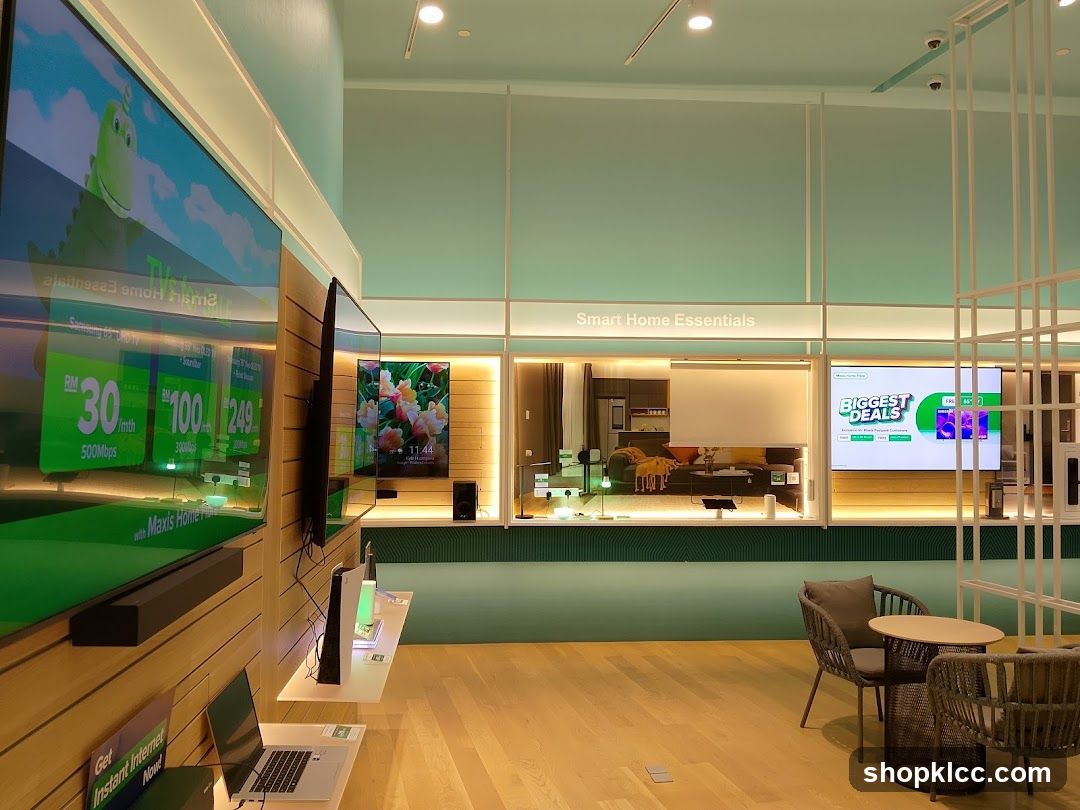 Electronics Store Interior