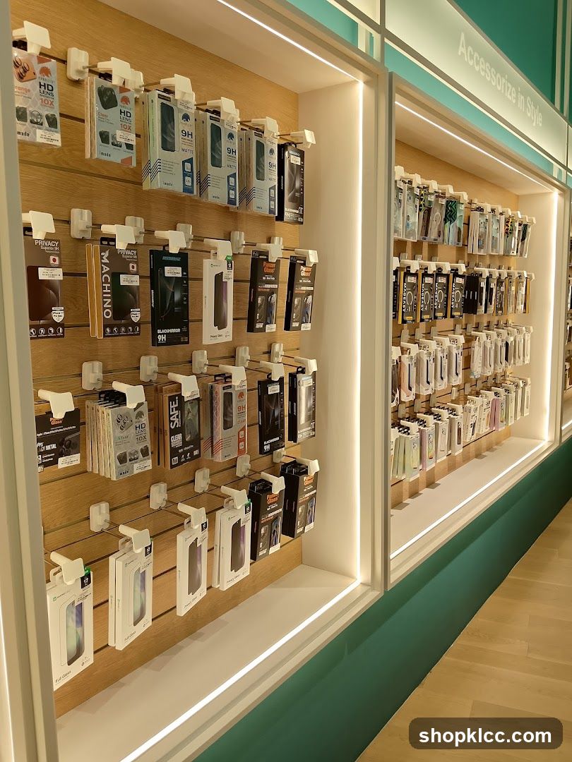 Phone Accessories Display