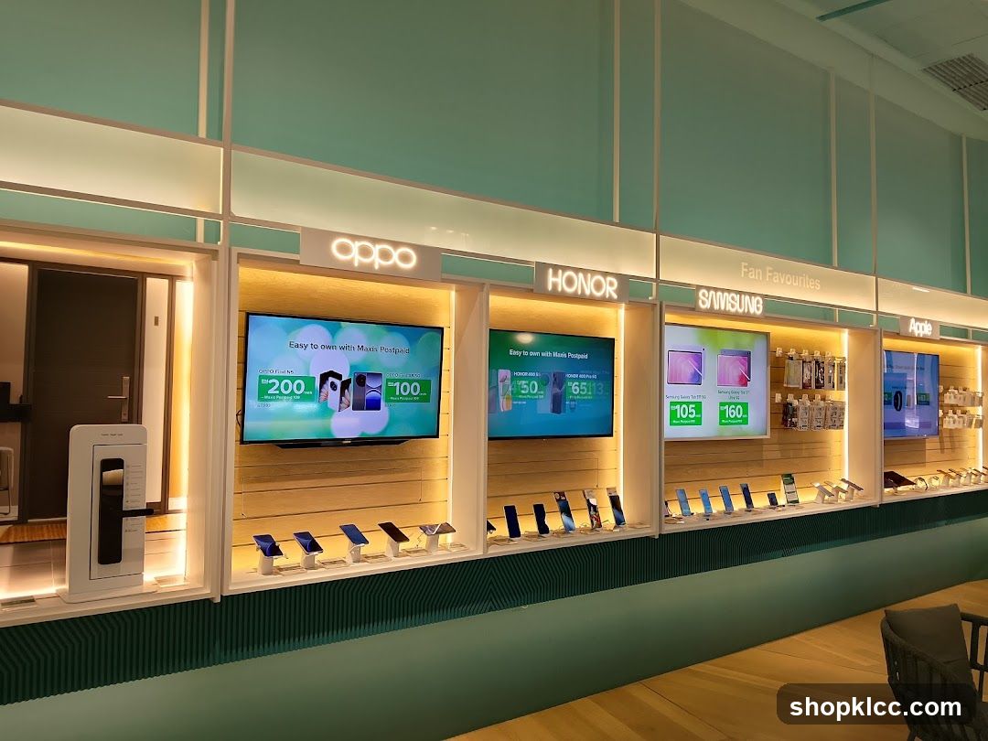 Mobile Phone Store Display