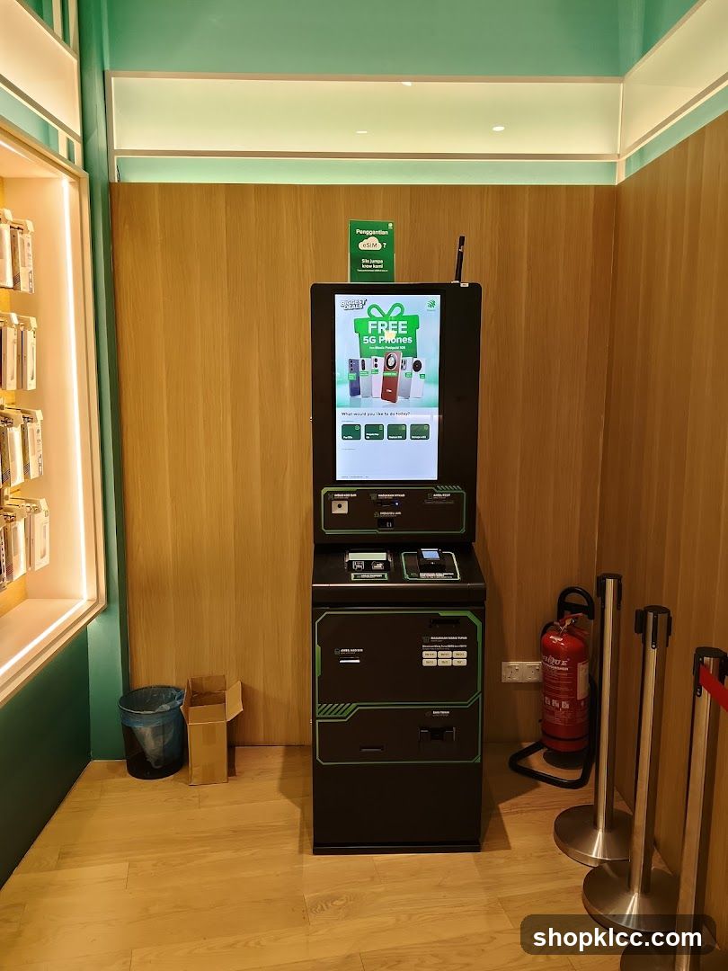 Self-service kiosk